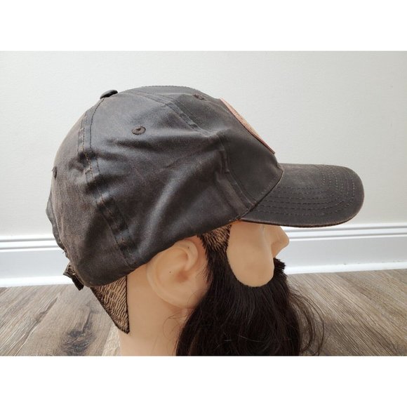 Sturgis 2020 Motorcycle Rally 80th Baseball Cap Waxed Canvas Strap Biker Moto - Picture 4 of 10